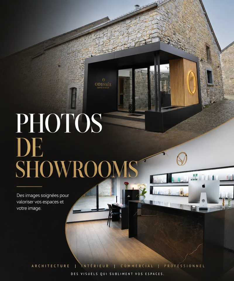 Photo showroom magasin · Polygraphix Studio